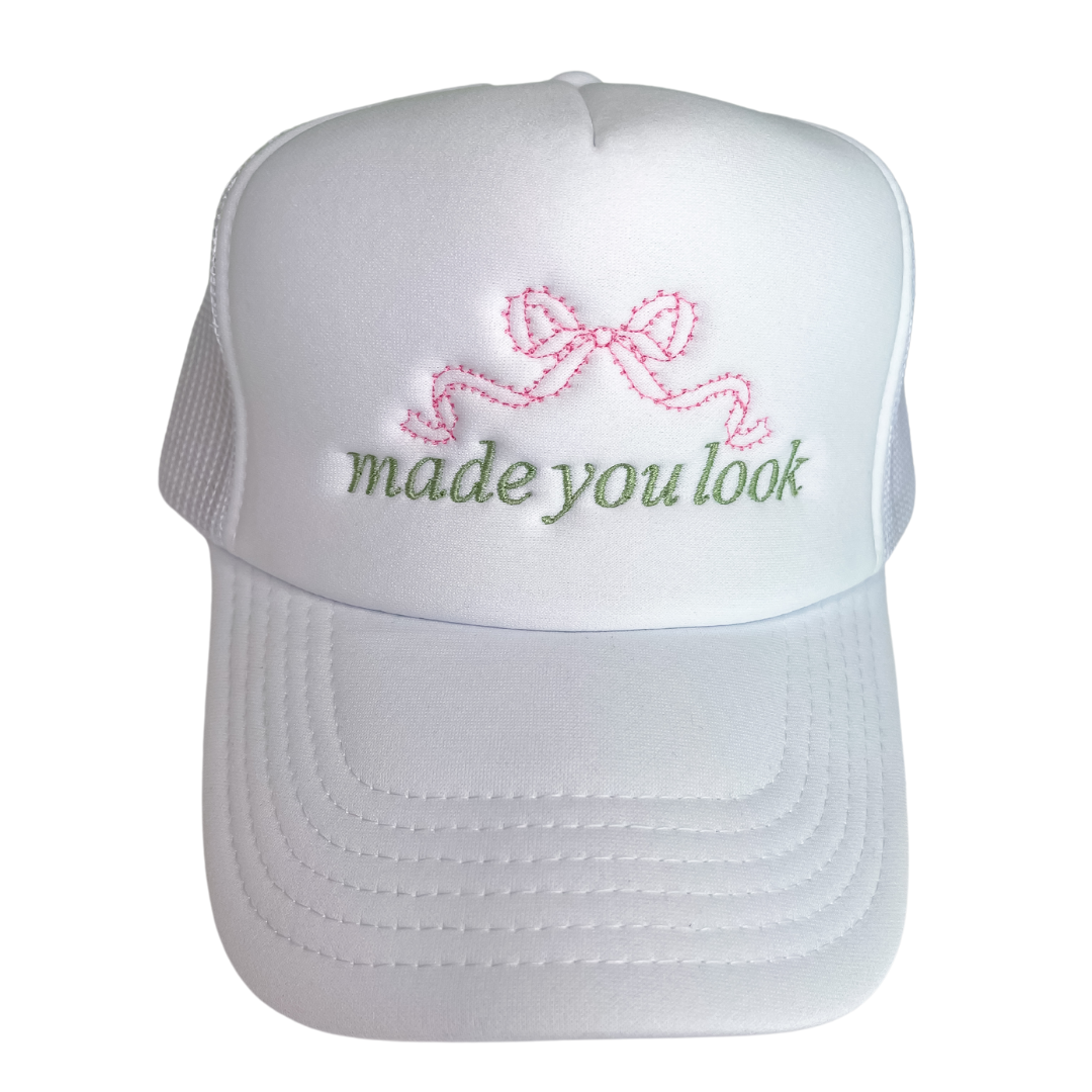 made you look Hat - W