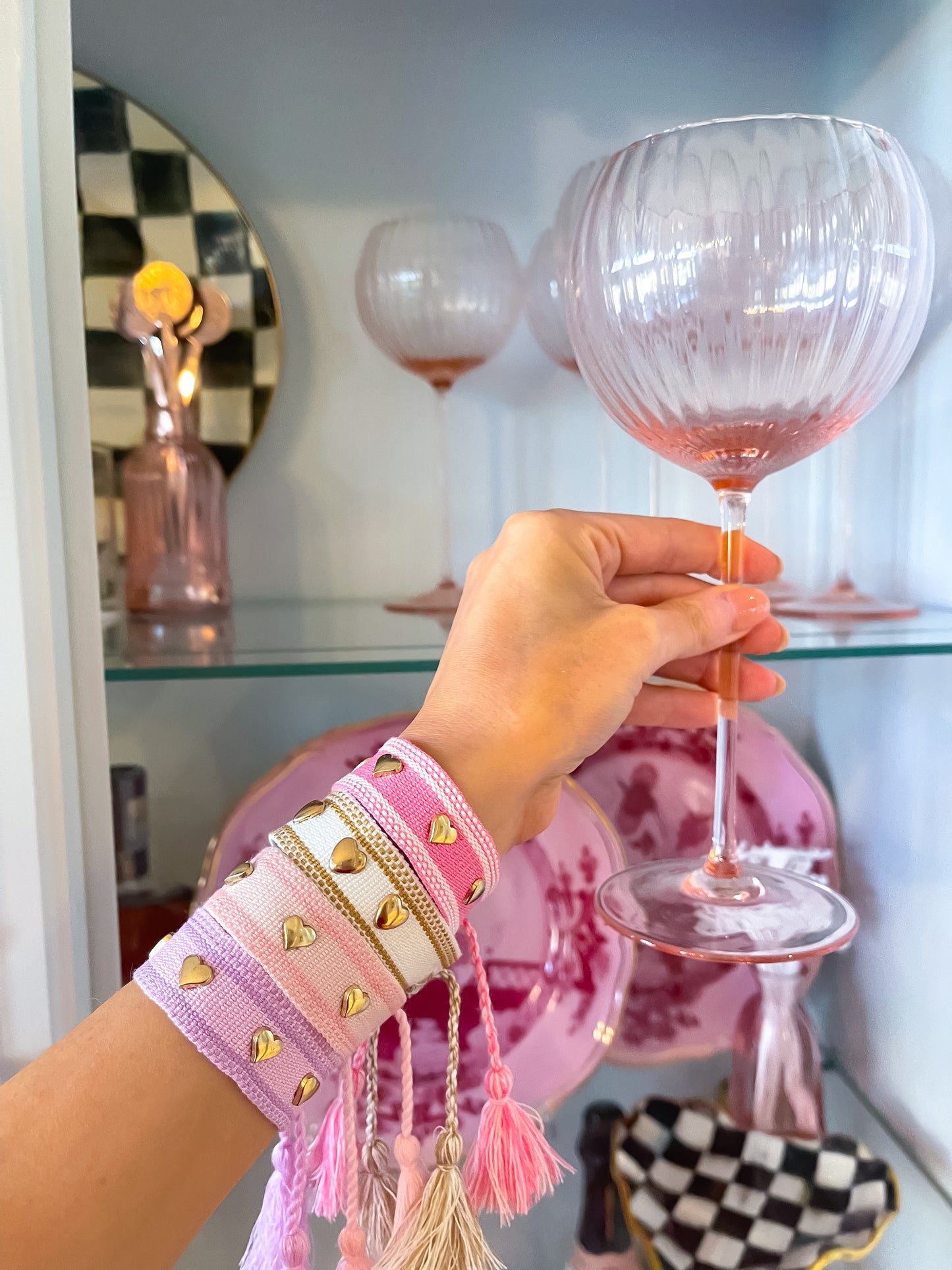 Stud HEART Tassel Bracelets