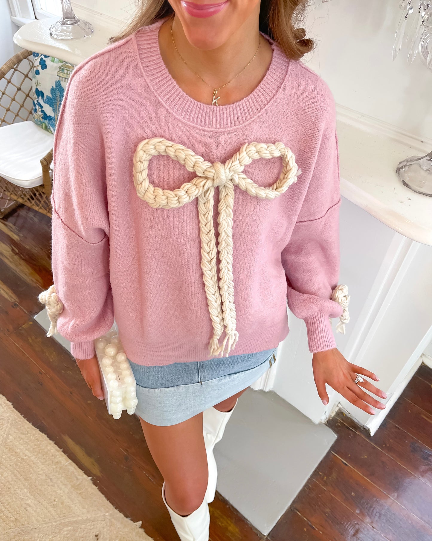 Ballerina Bow Sweater