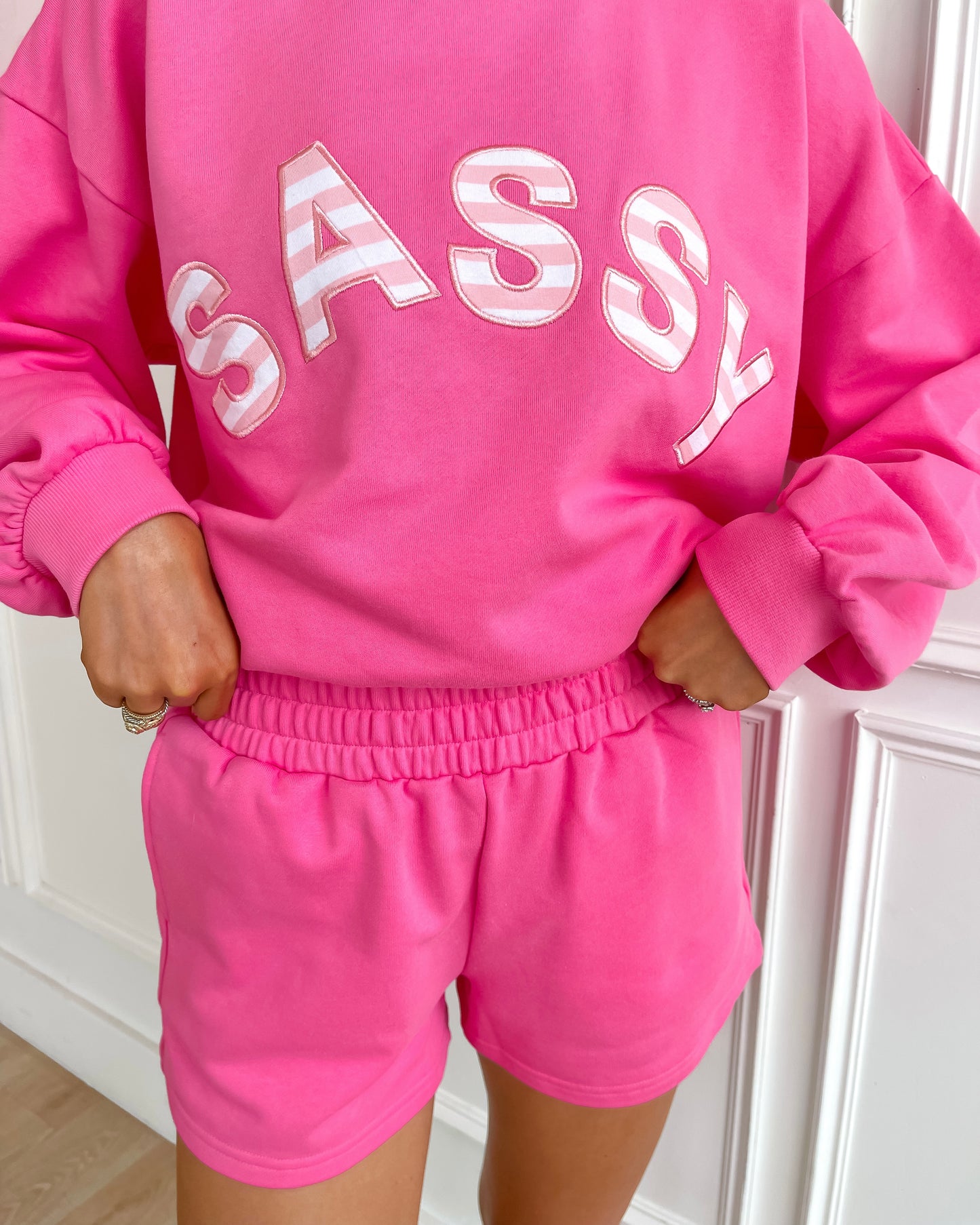 French Terry Shorts - Razzle