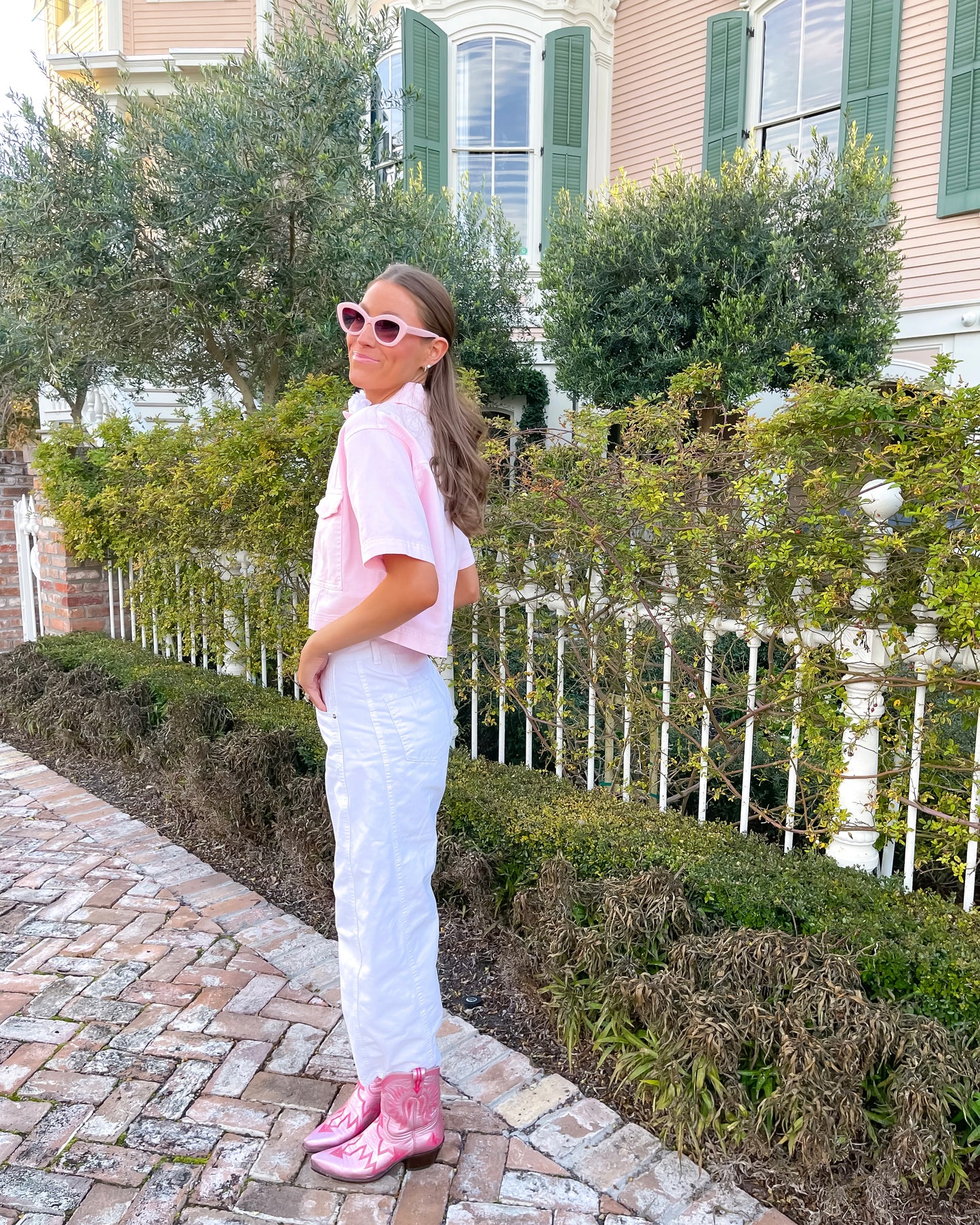 Baby Pink Denim