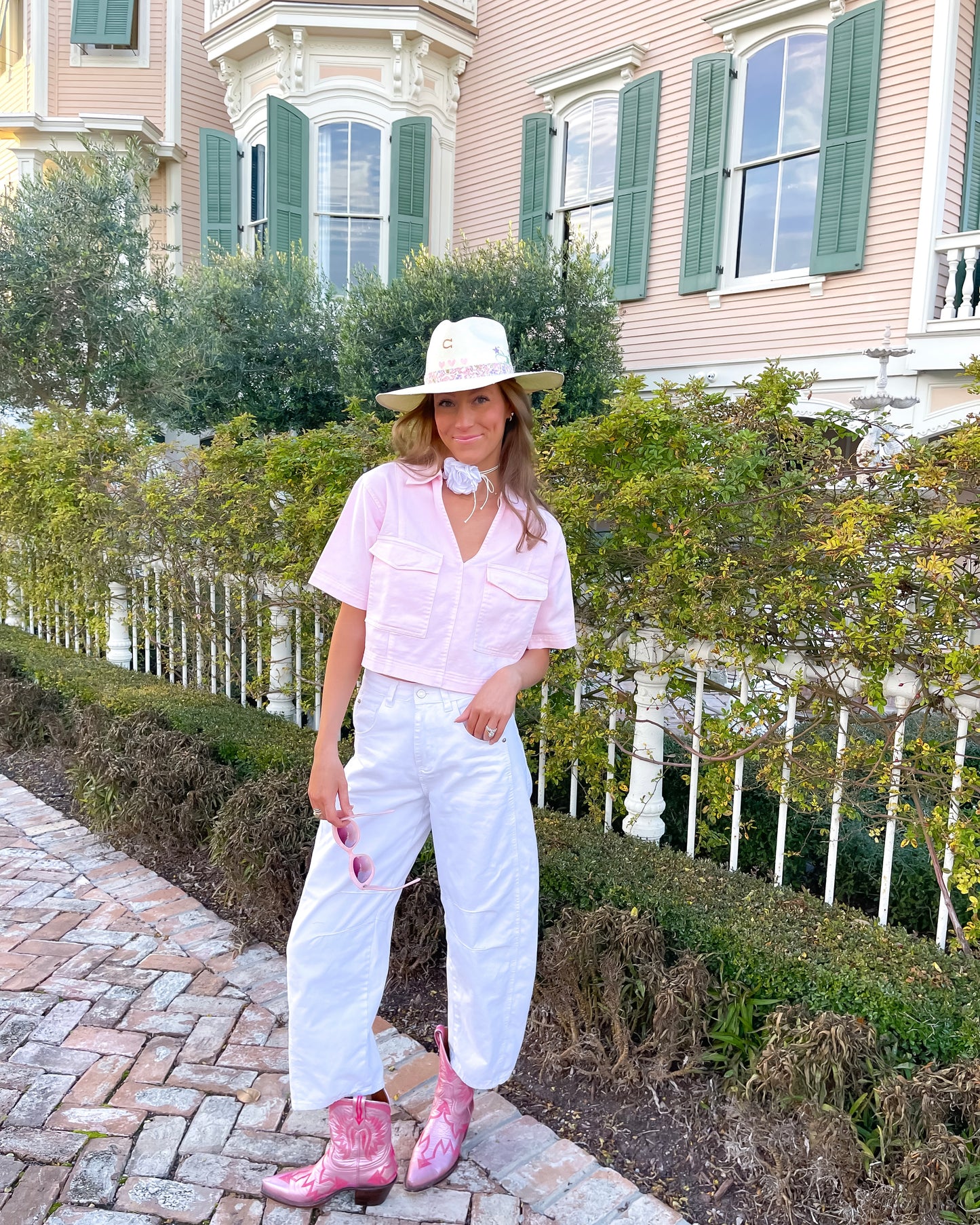 Baby Pink Denim