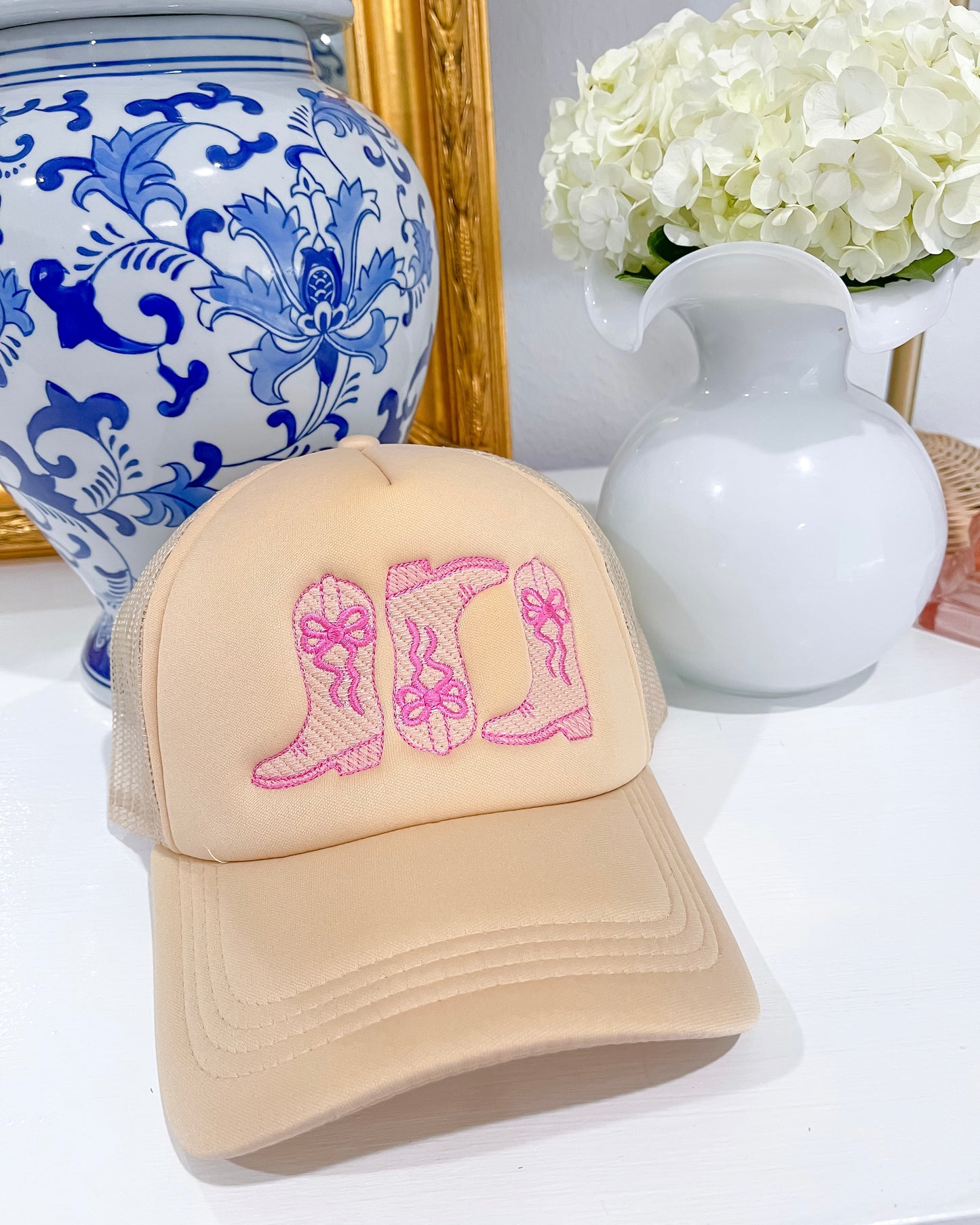 Boot Bow Cowgirl Hat