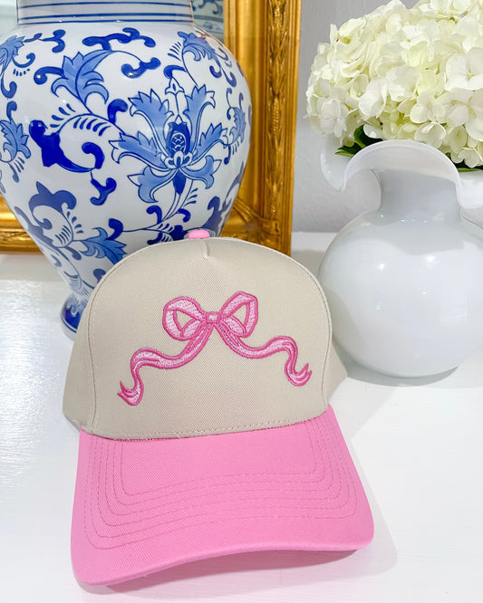 Bow Lover Canvas Hat