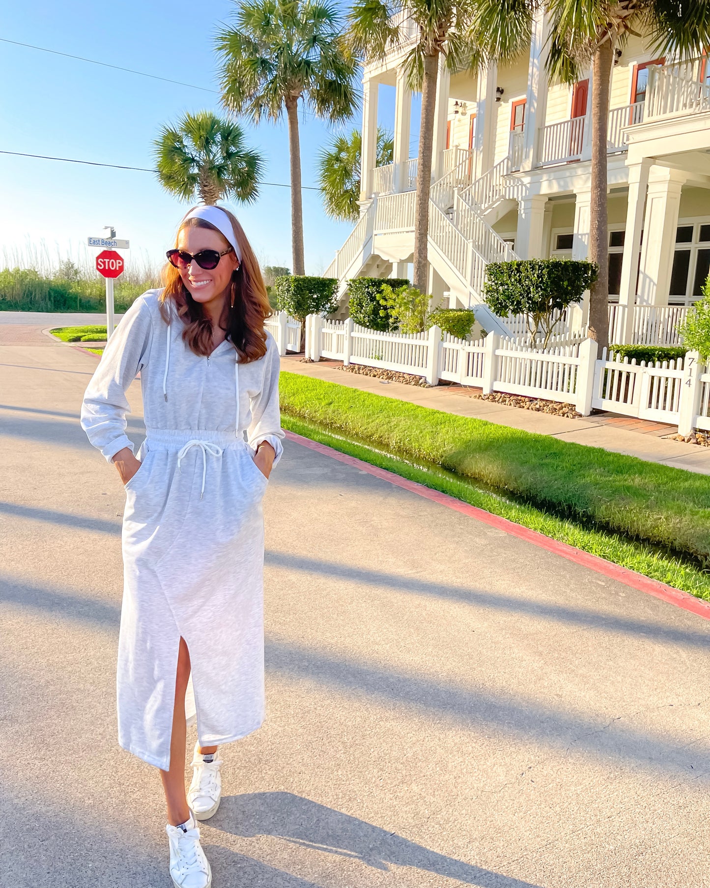 Heather Grey Girly Lounge Dress