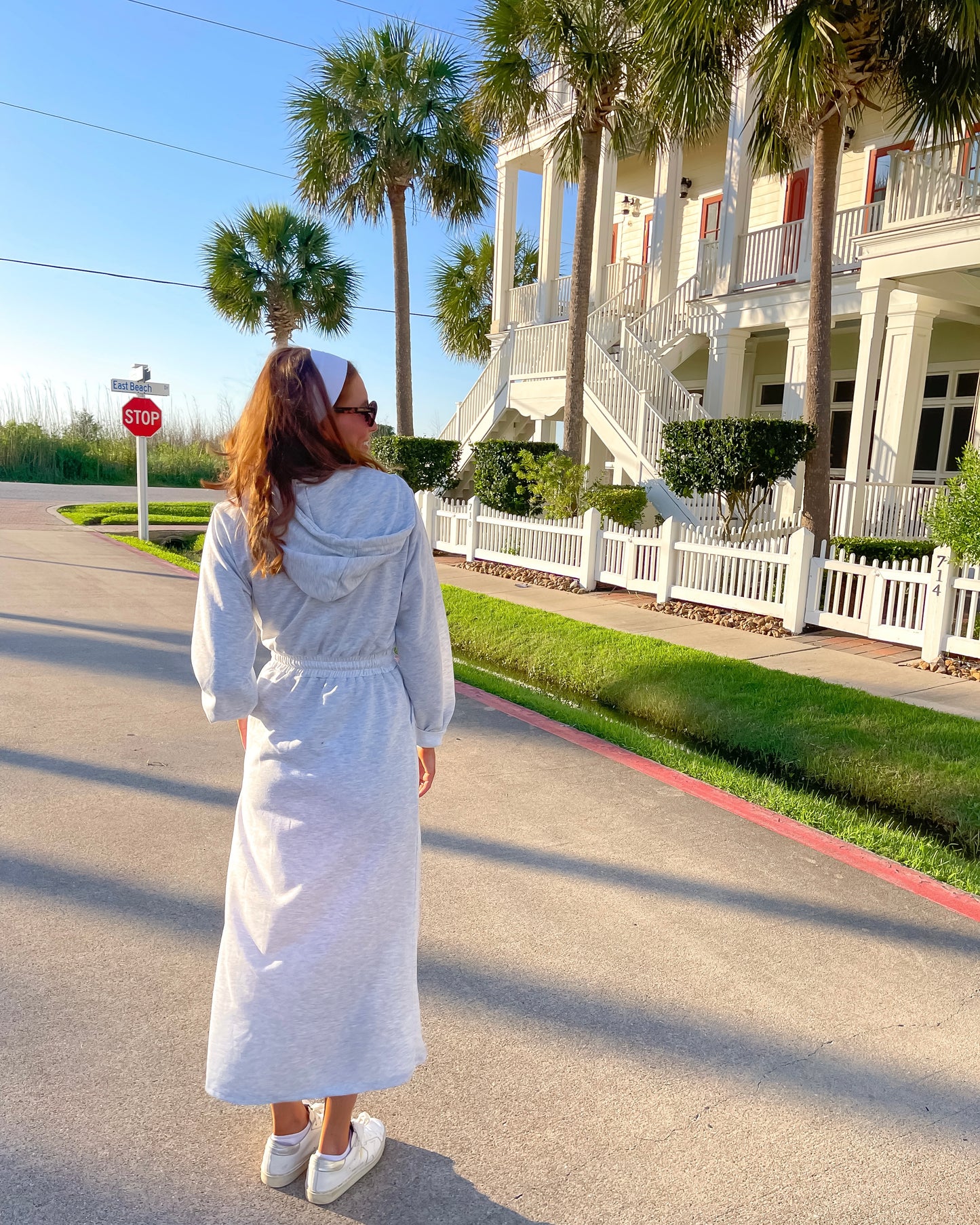 Heather Grey Girly Lounge Dress