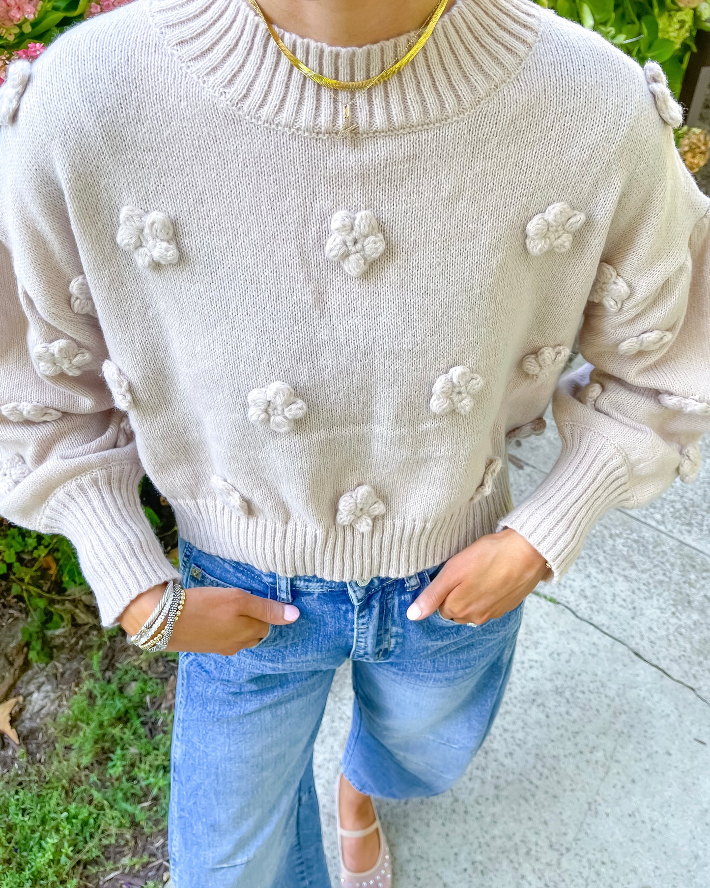 Flower Puff Latte