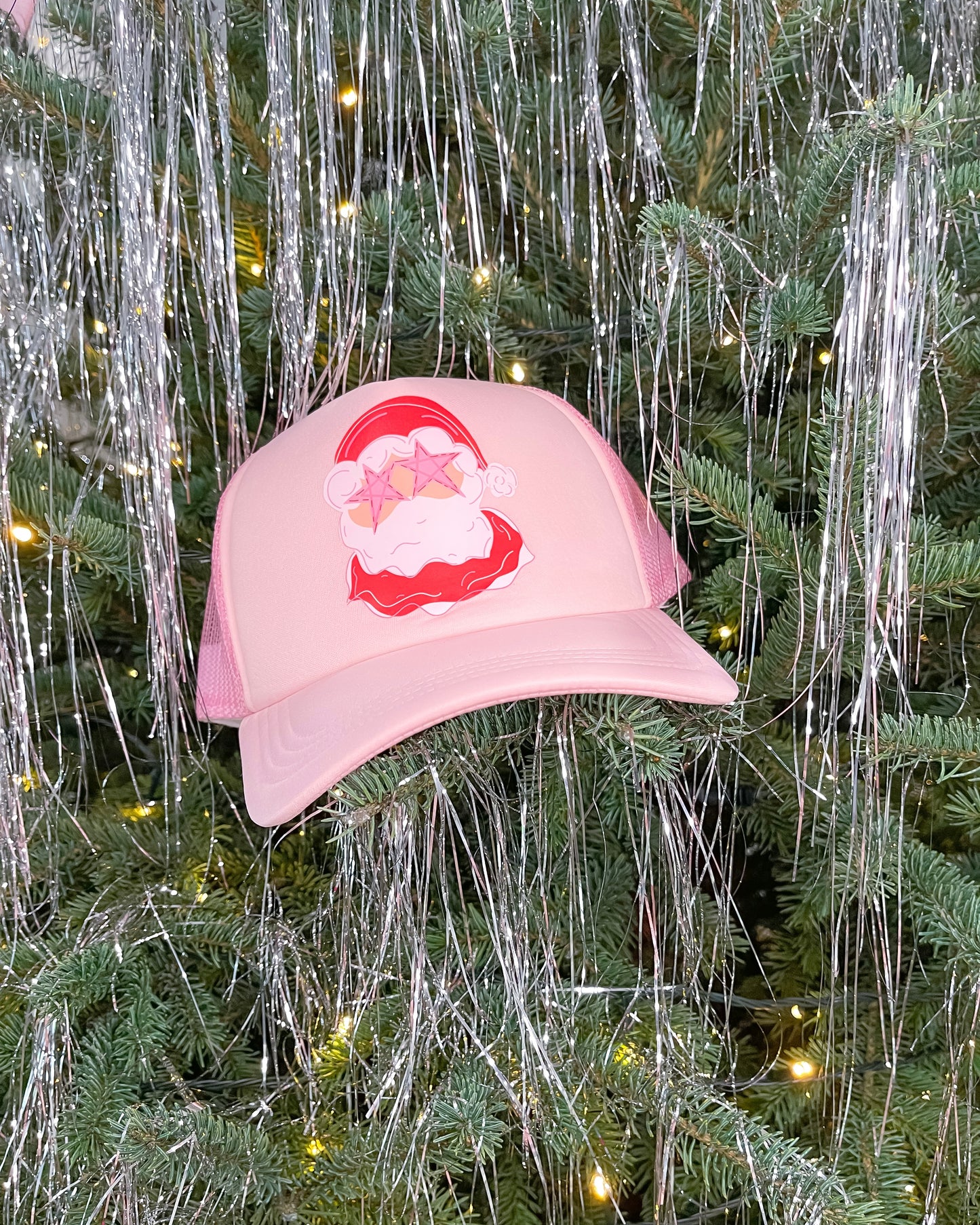 Star Eyed Santa Hat