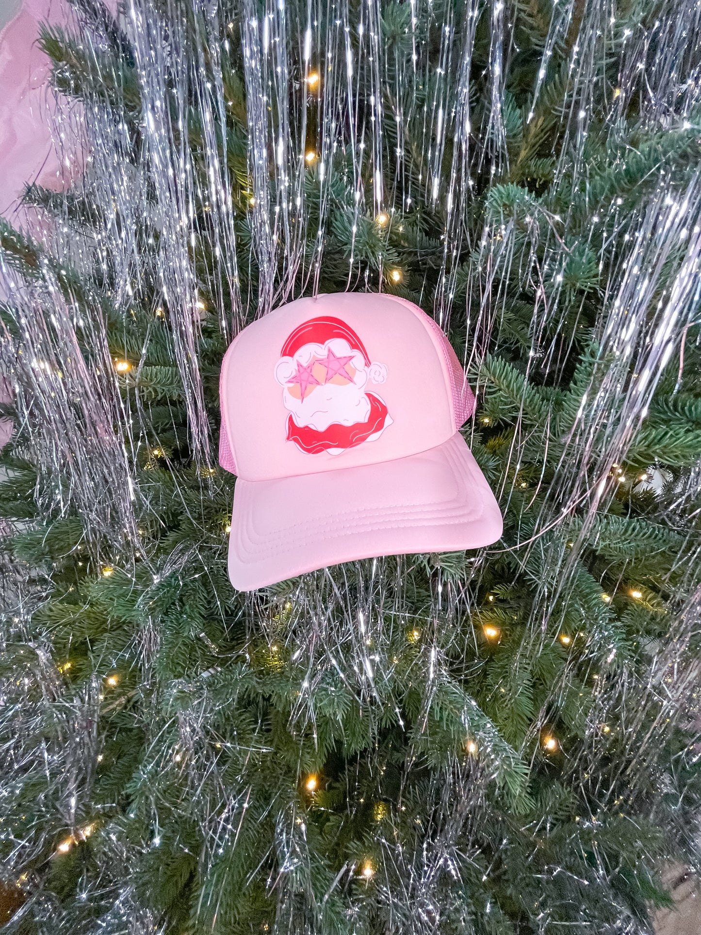 Star Eyed Santa Hat