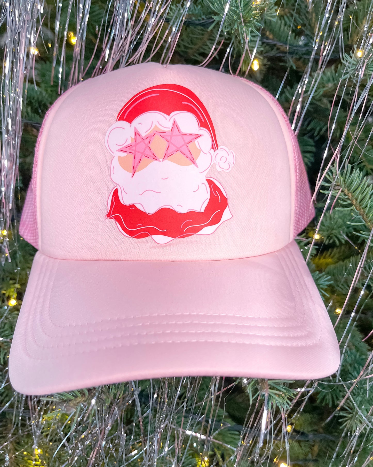 Star Eyed Santa Hat