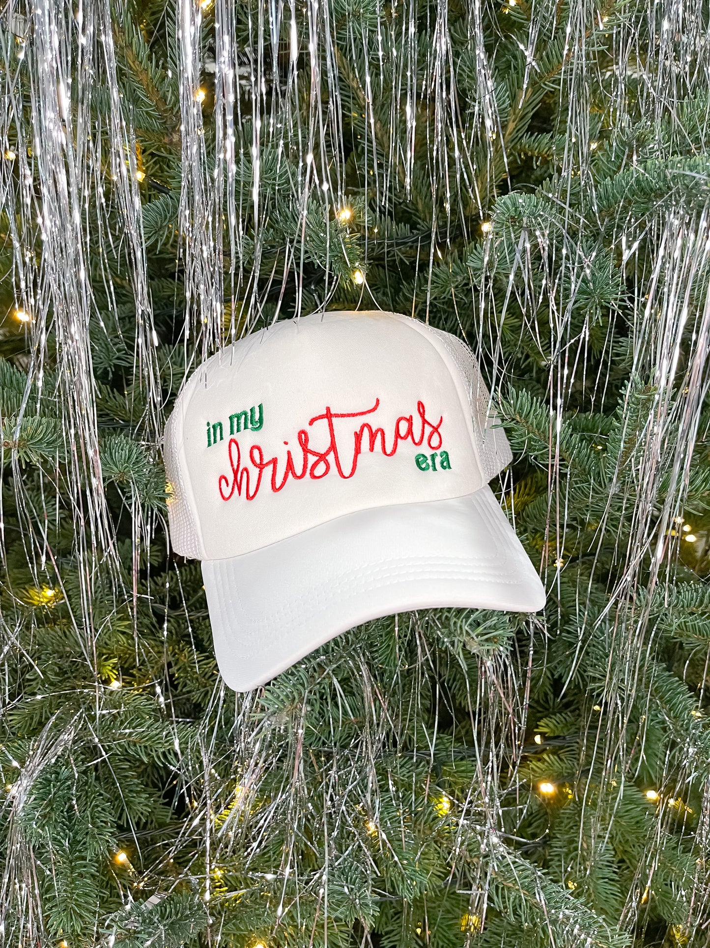 in my CHRISTMAS Era Hat