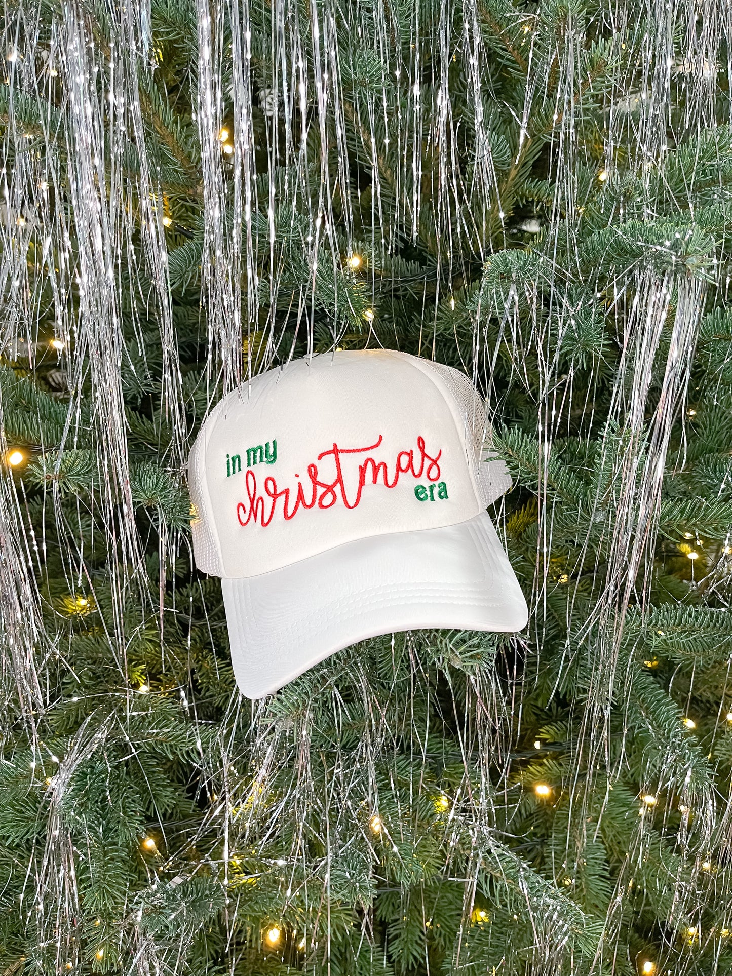 in my CHRISTMAS Era Hat