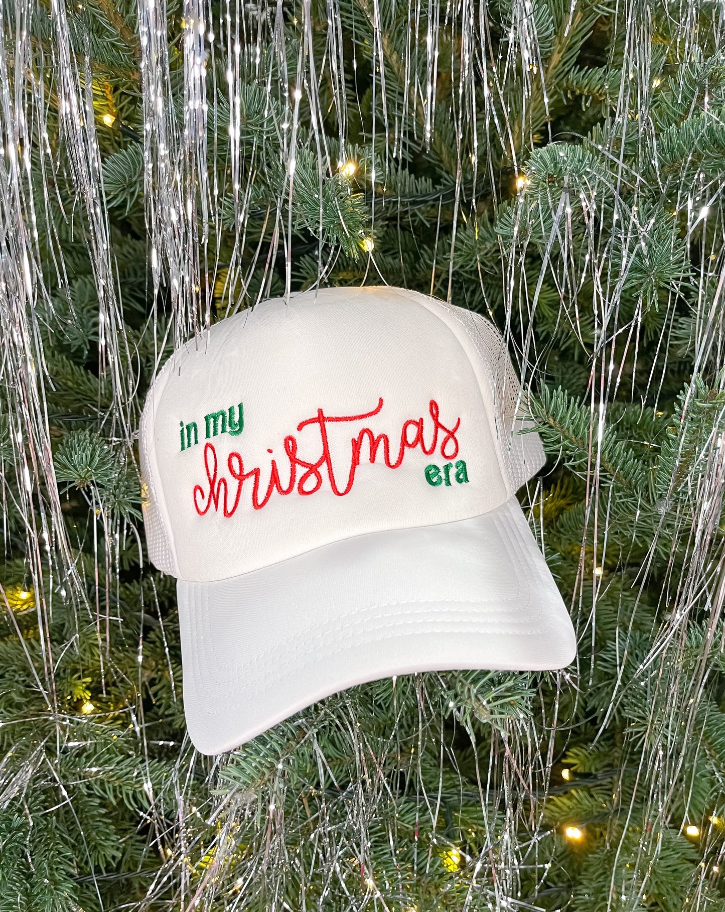 in my CHRISTMAS Era Hat