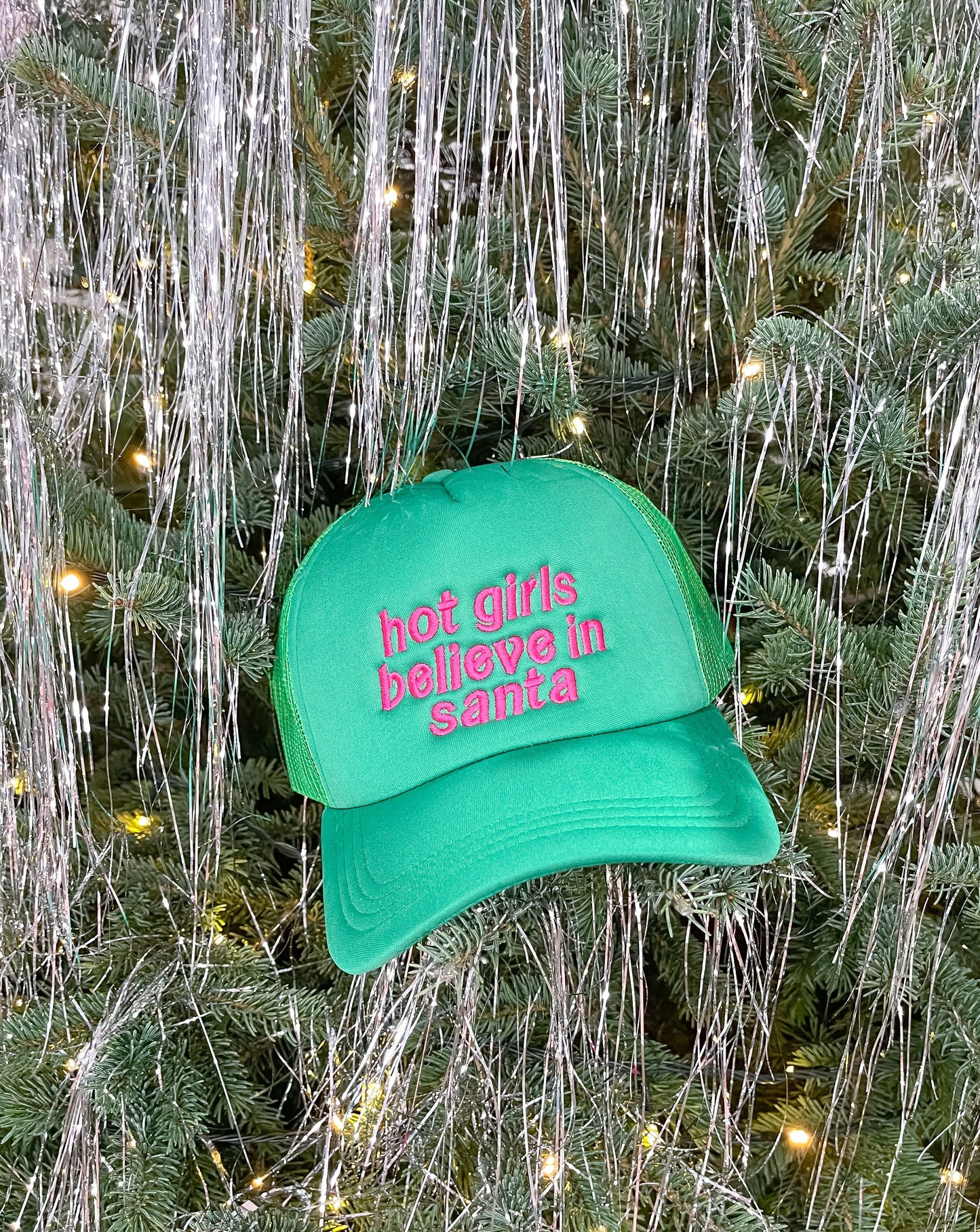 Hot Girls Believe in Santa Hat