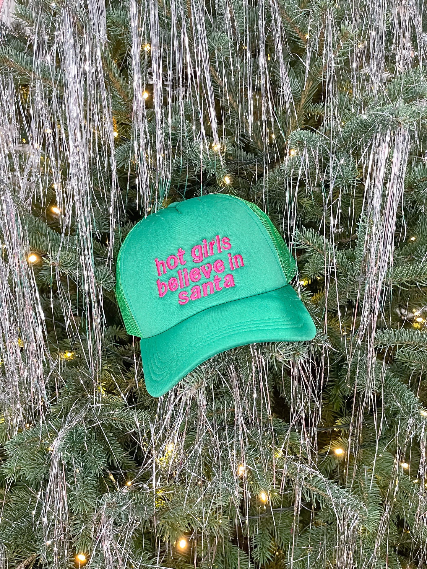 Hot Girls Believe in Santa Hat