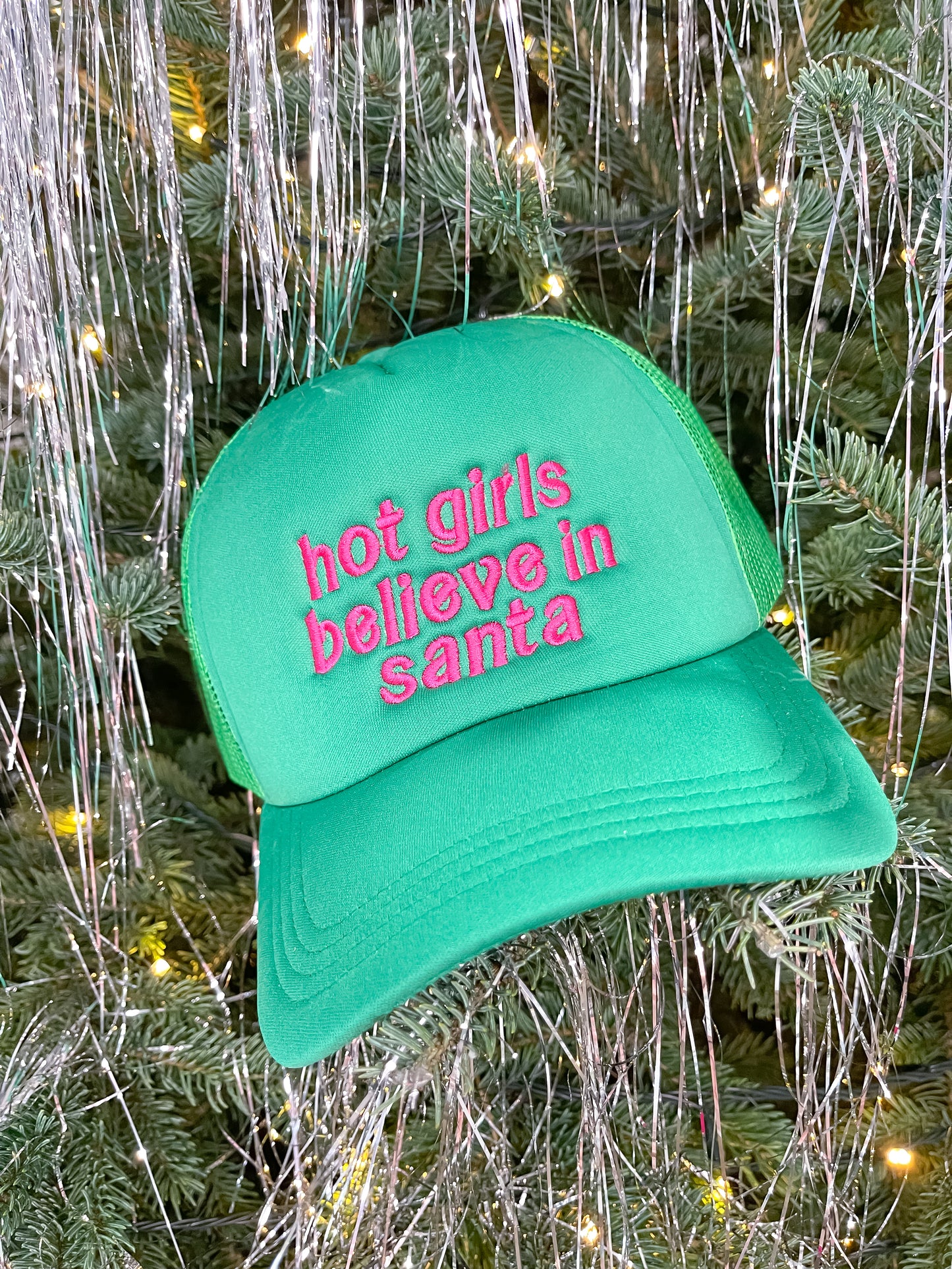 Hot Girls Believe in Santa Hat