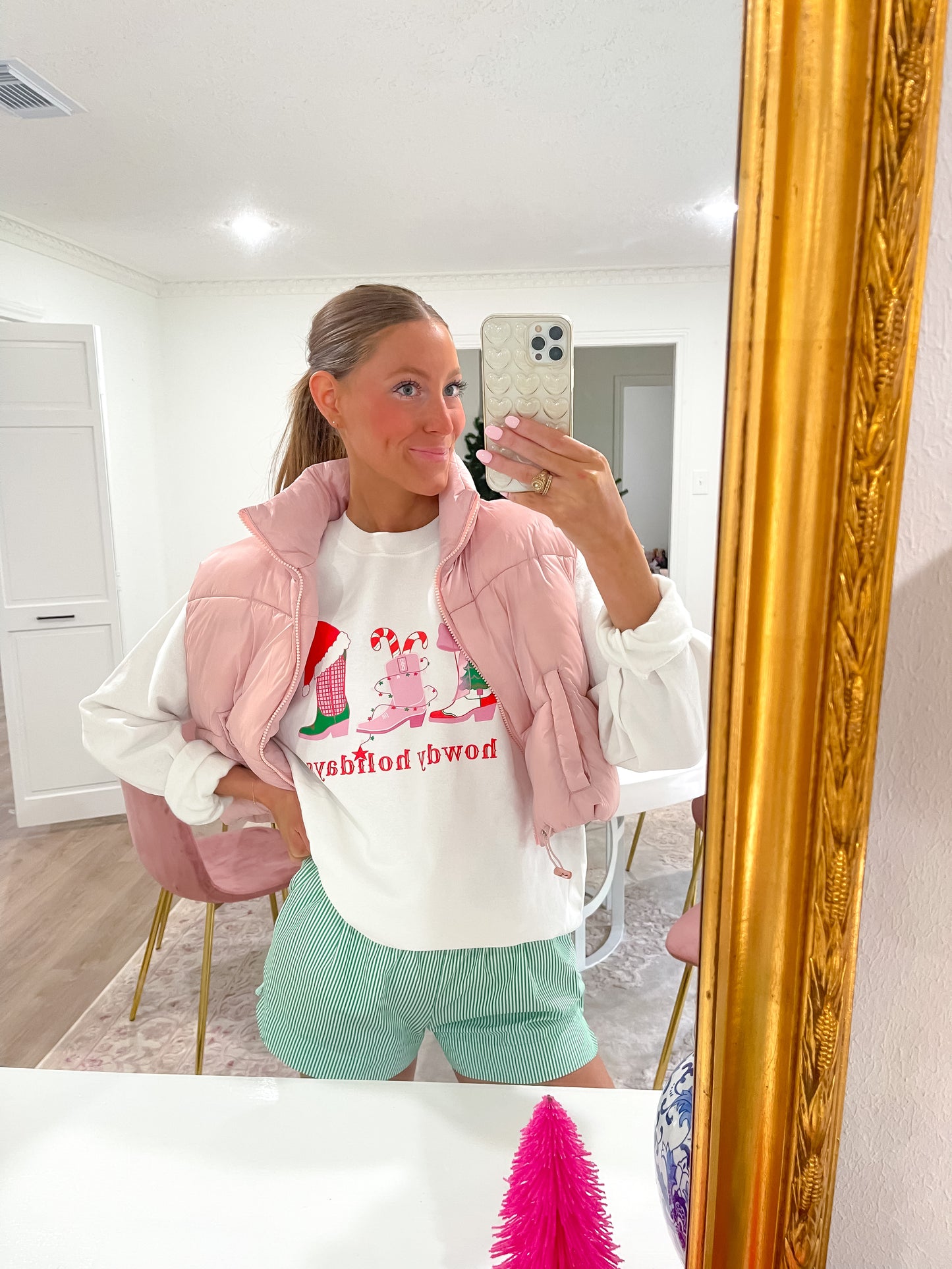 Pop Pink Puff Vest