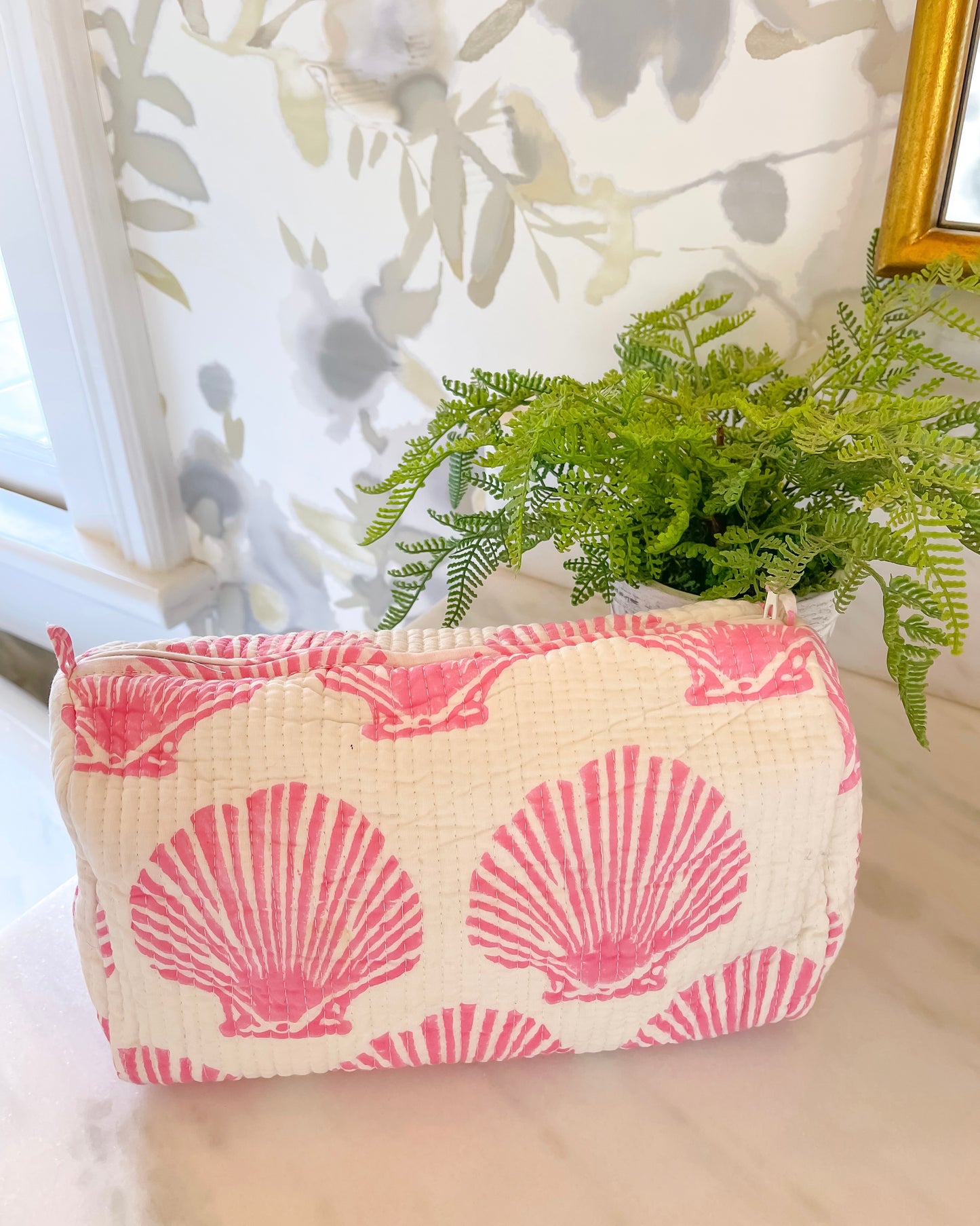 Seashell Cosmetic Bag