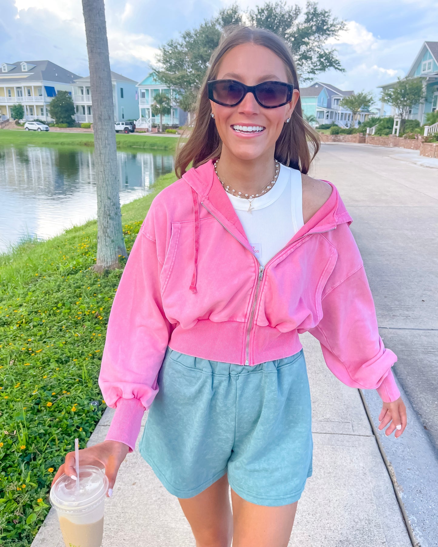 Sage Sweatshorts