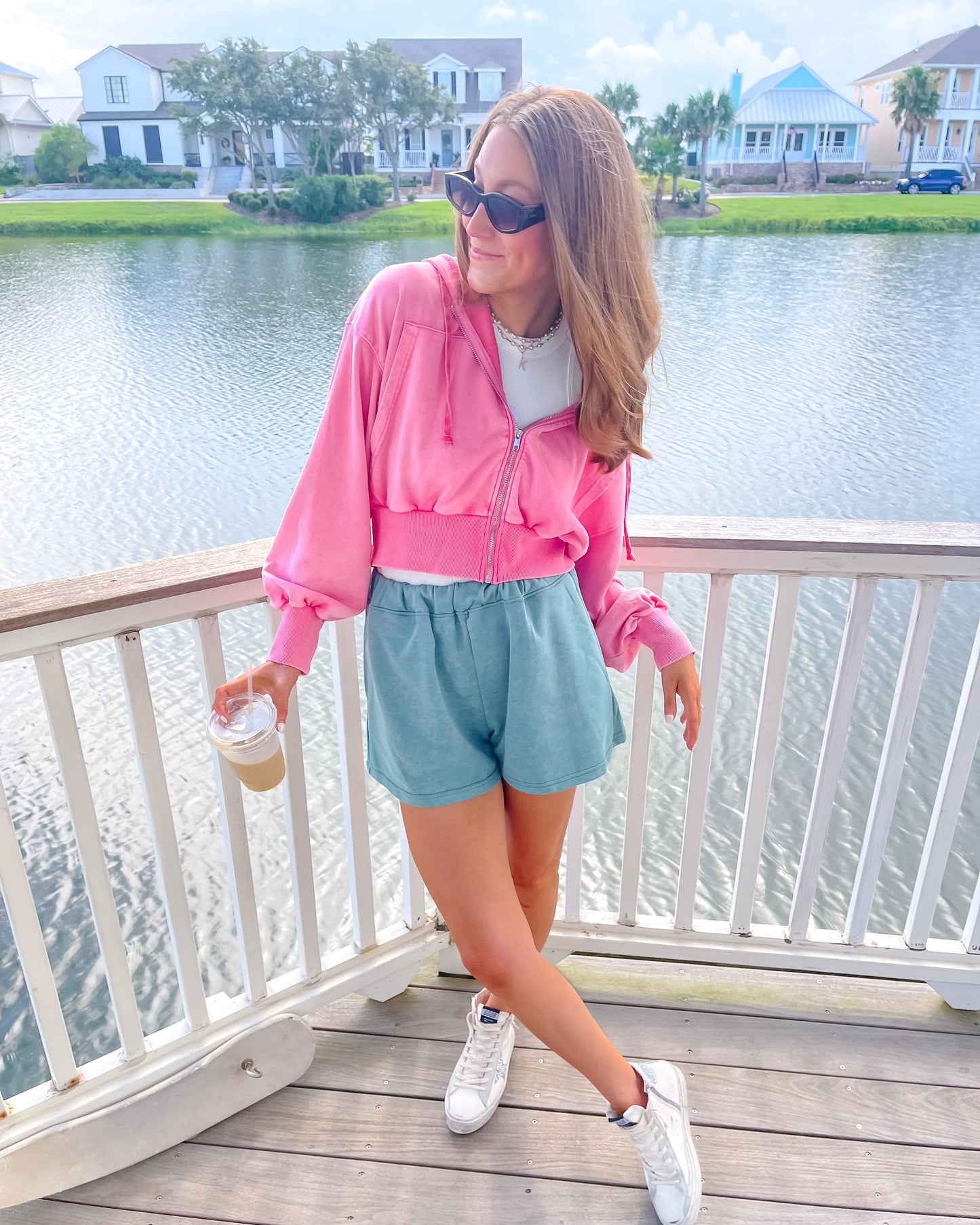 Sage Sweatshorts