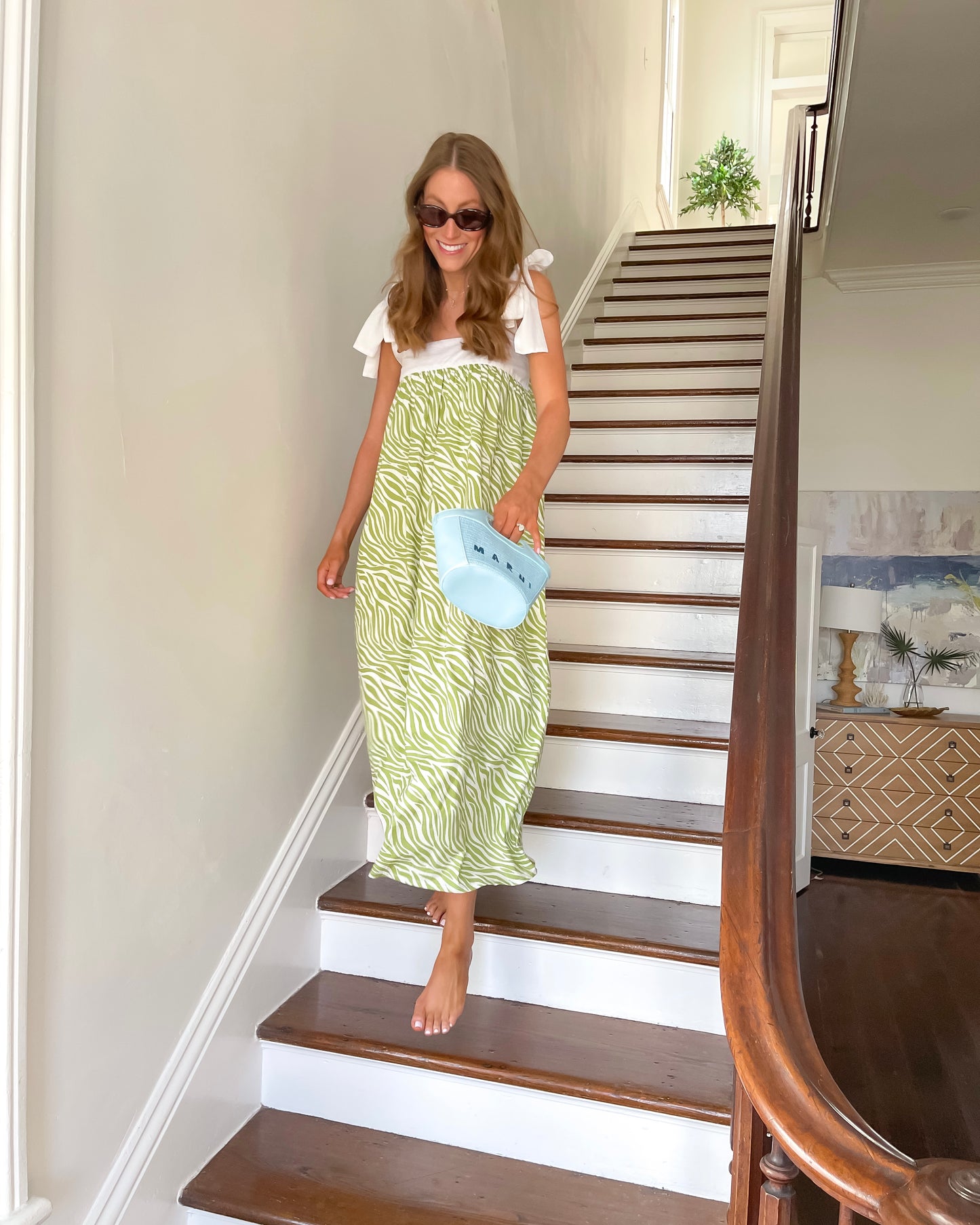 Tie Maxi - Zebra Garden