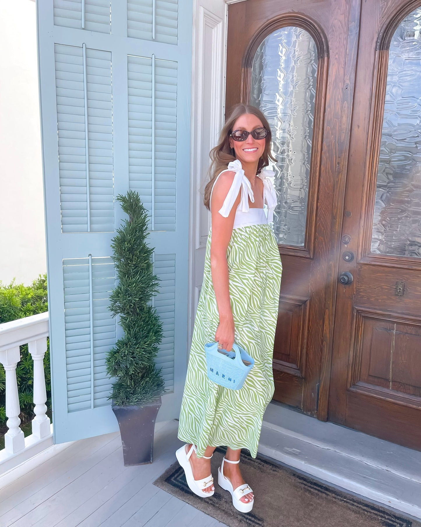 Tie Maxi - Zebra Garden
