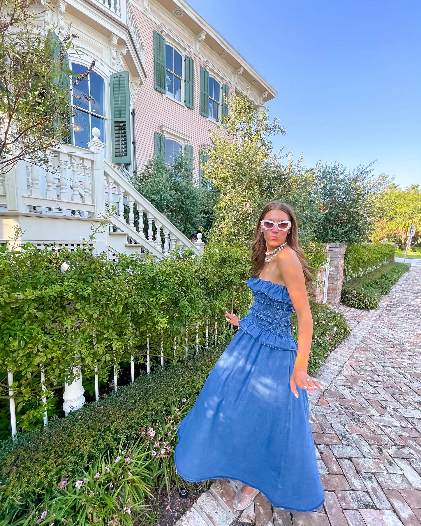 Dancing Denim Midi