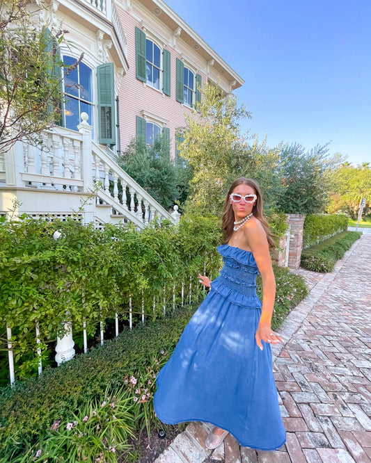 Dancing Denim Midi