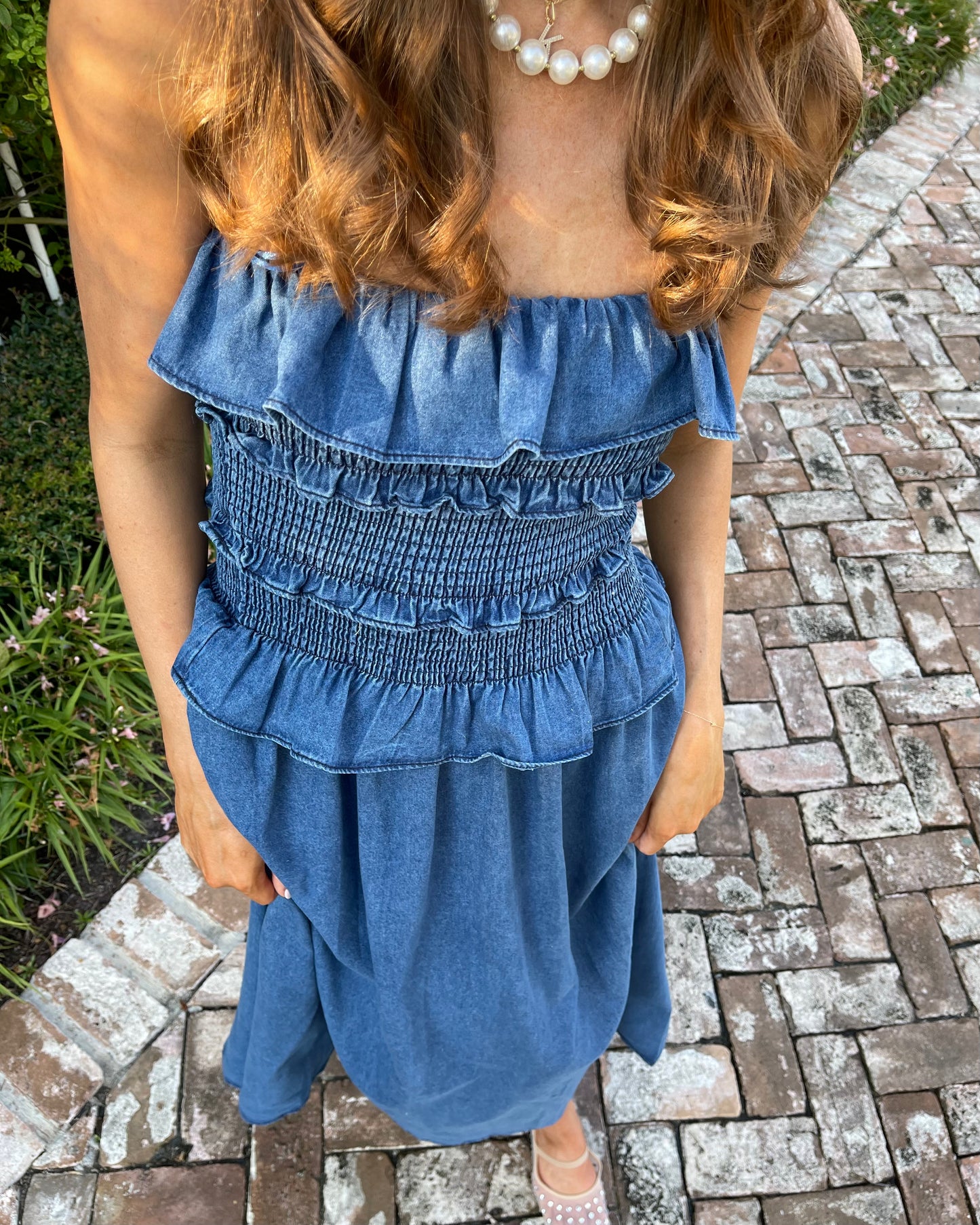 Dancing Denim Midi