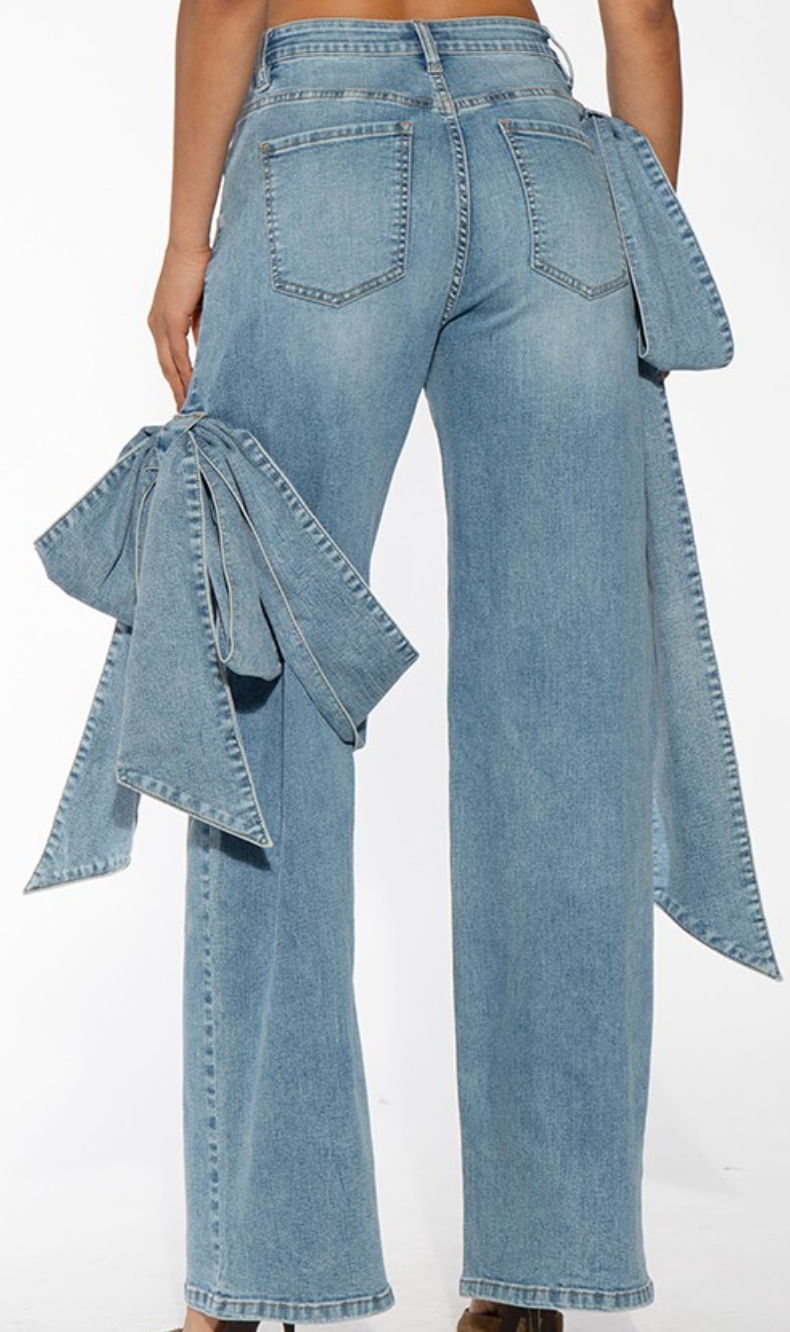 Your Cute Bow Jeans