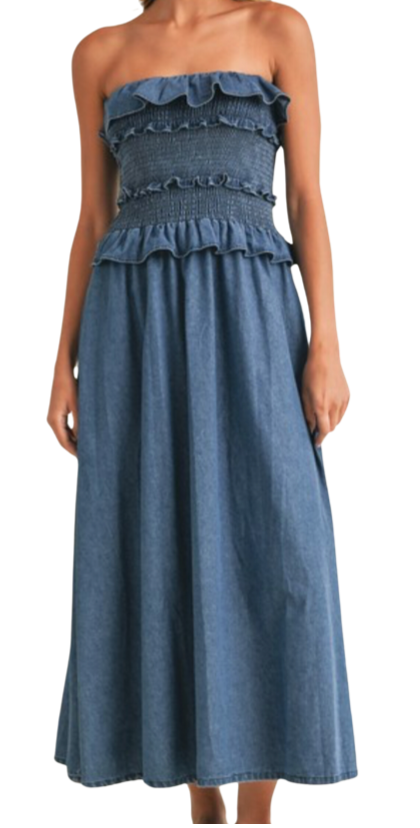 Dancing Denim Midi