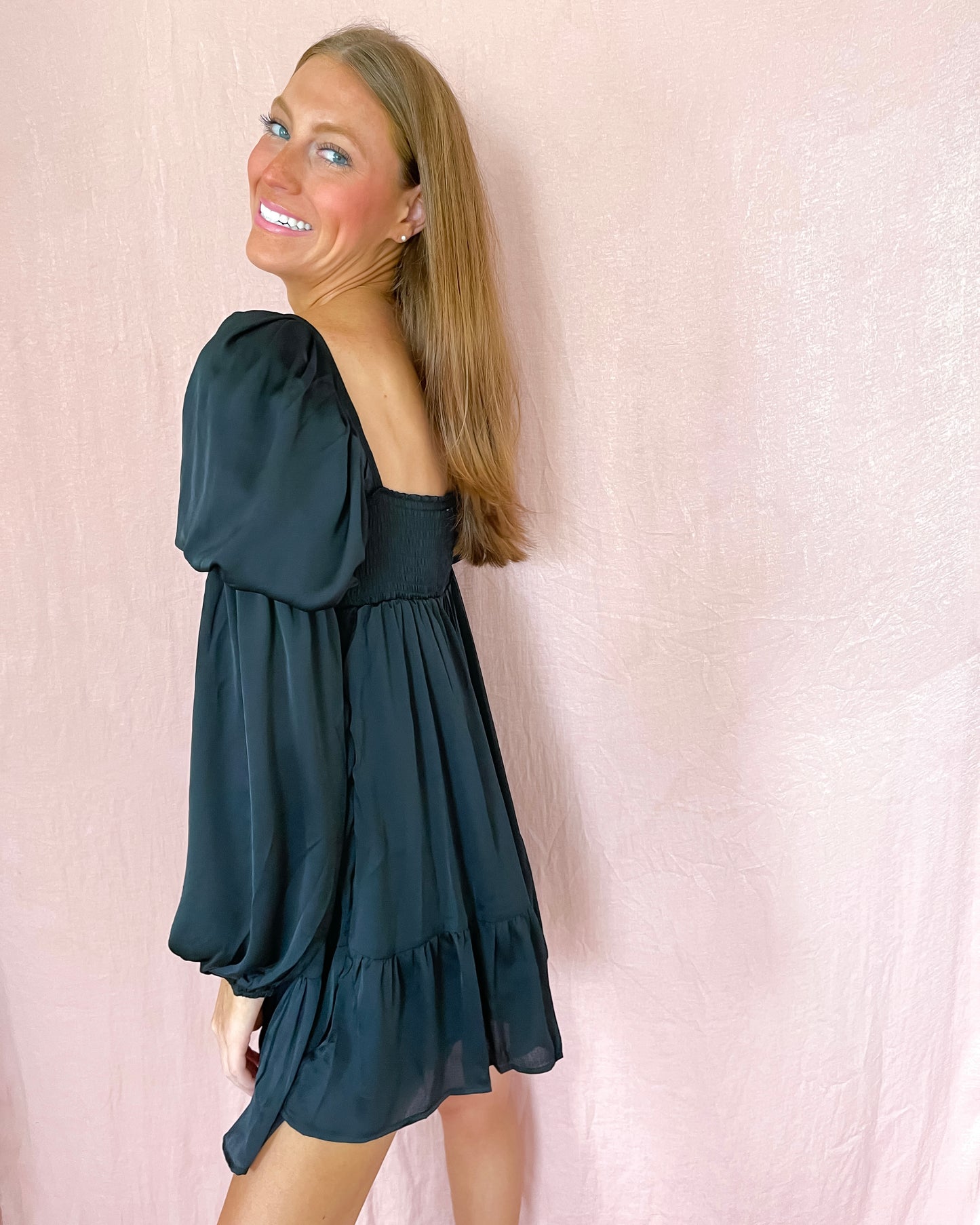 Sweetheart Satin Dress