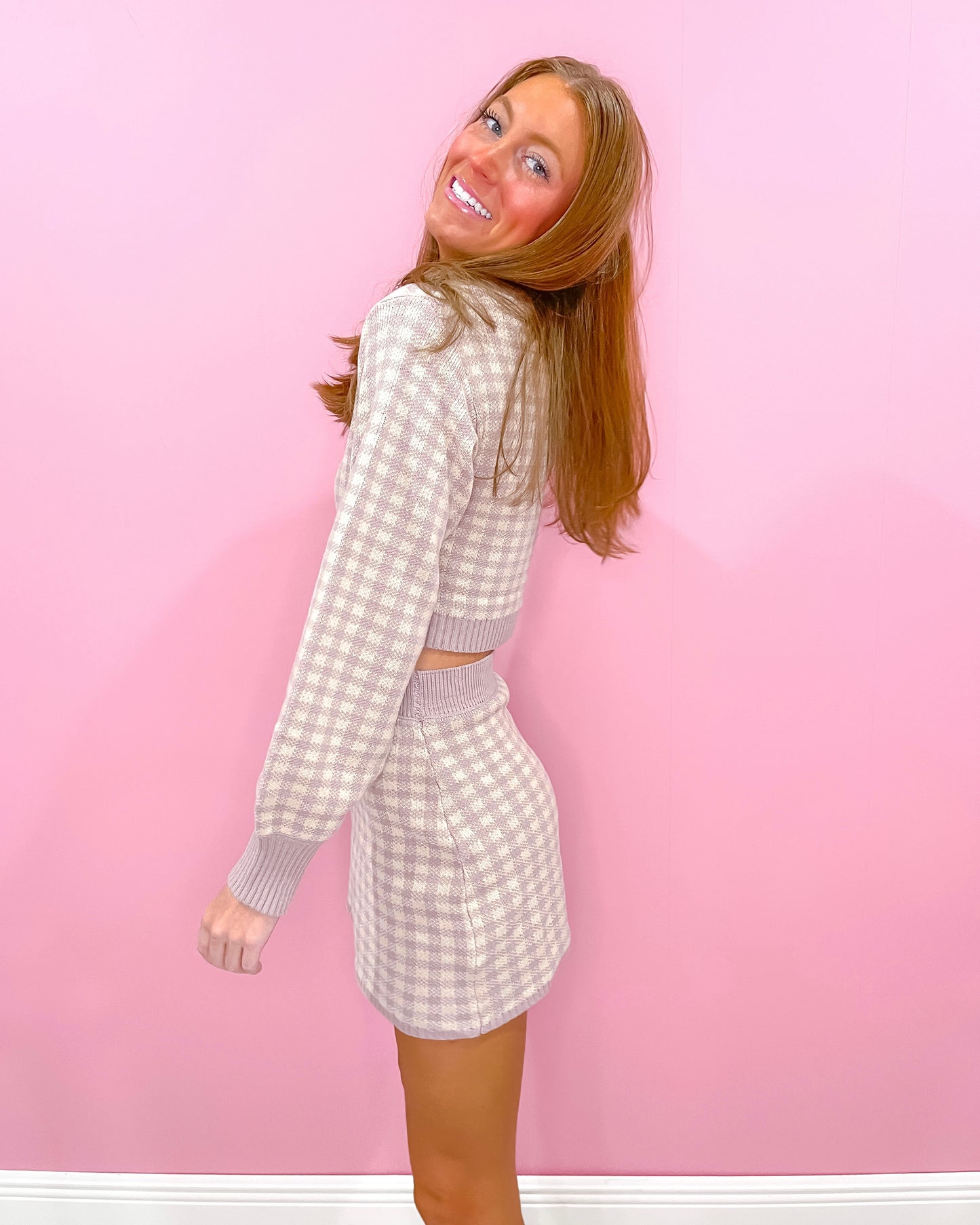 Checkered Girl Set