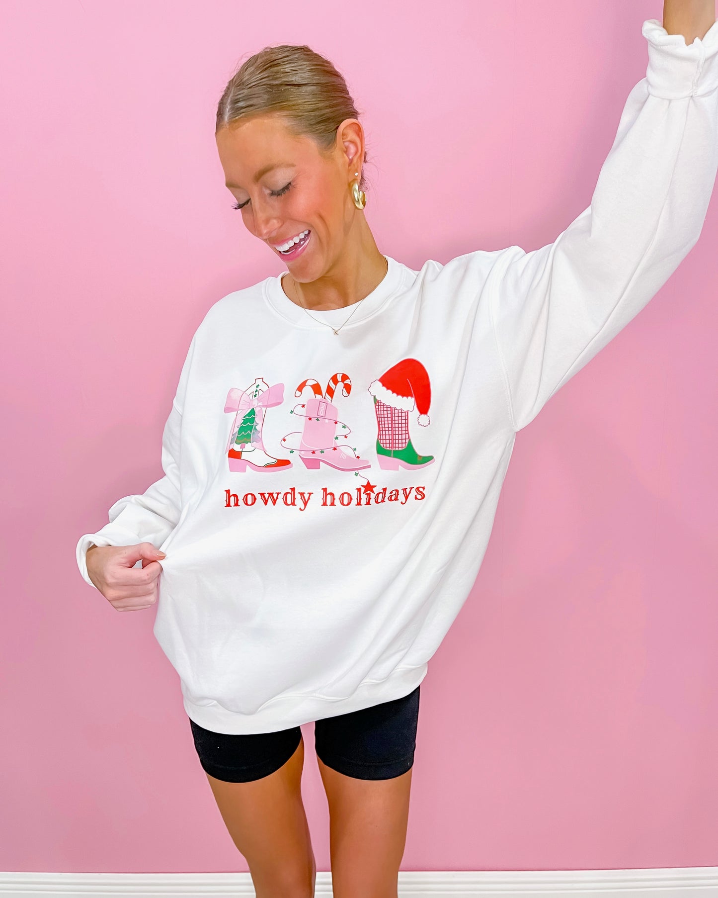 Howdy Holidays Crewneck