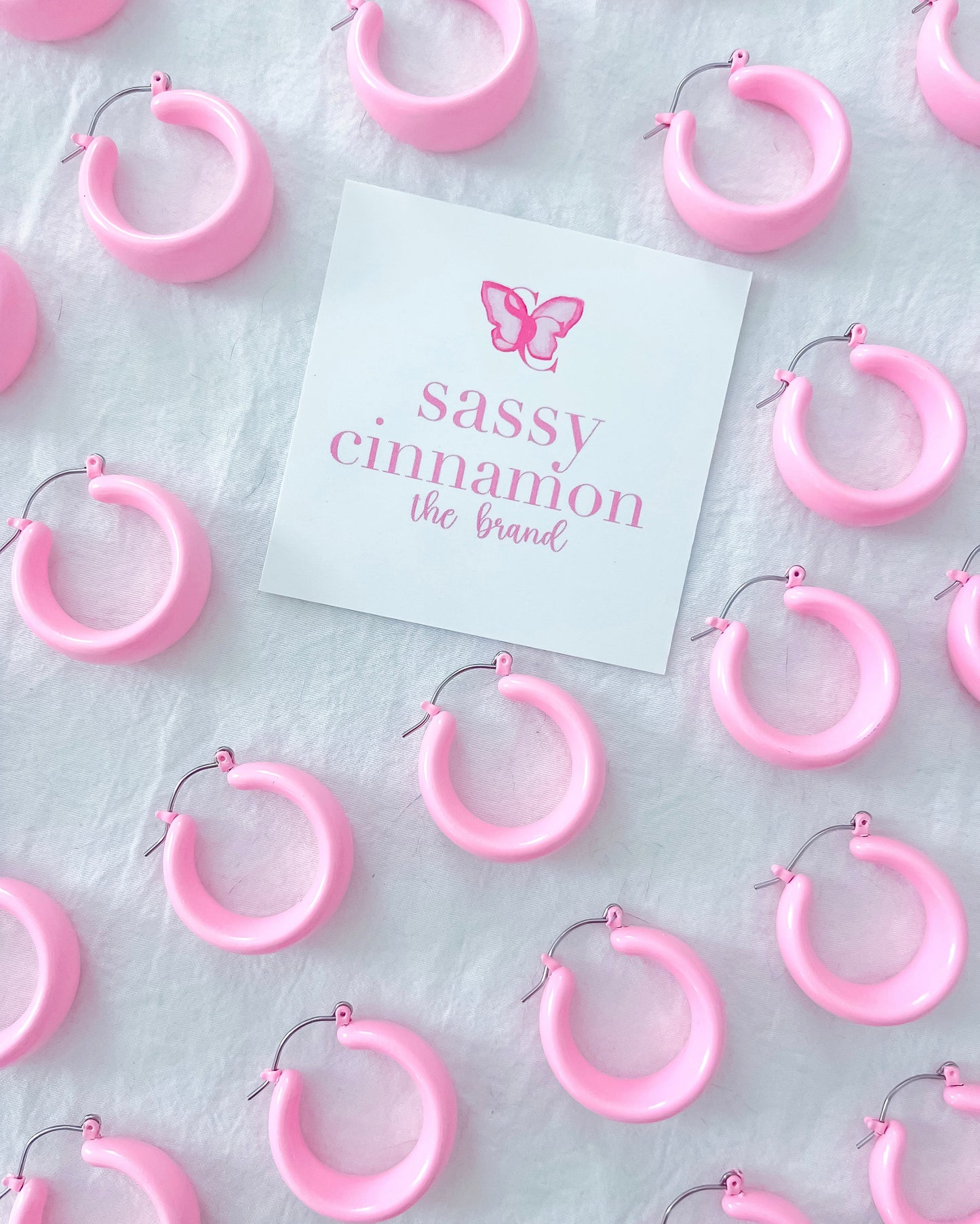 All Pink Hoop