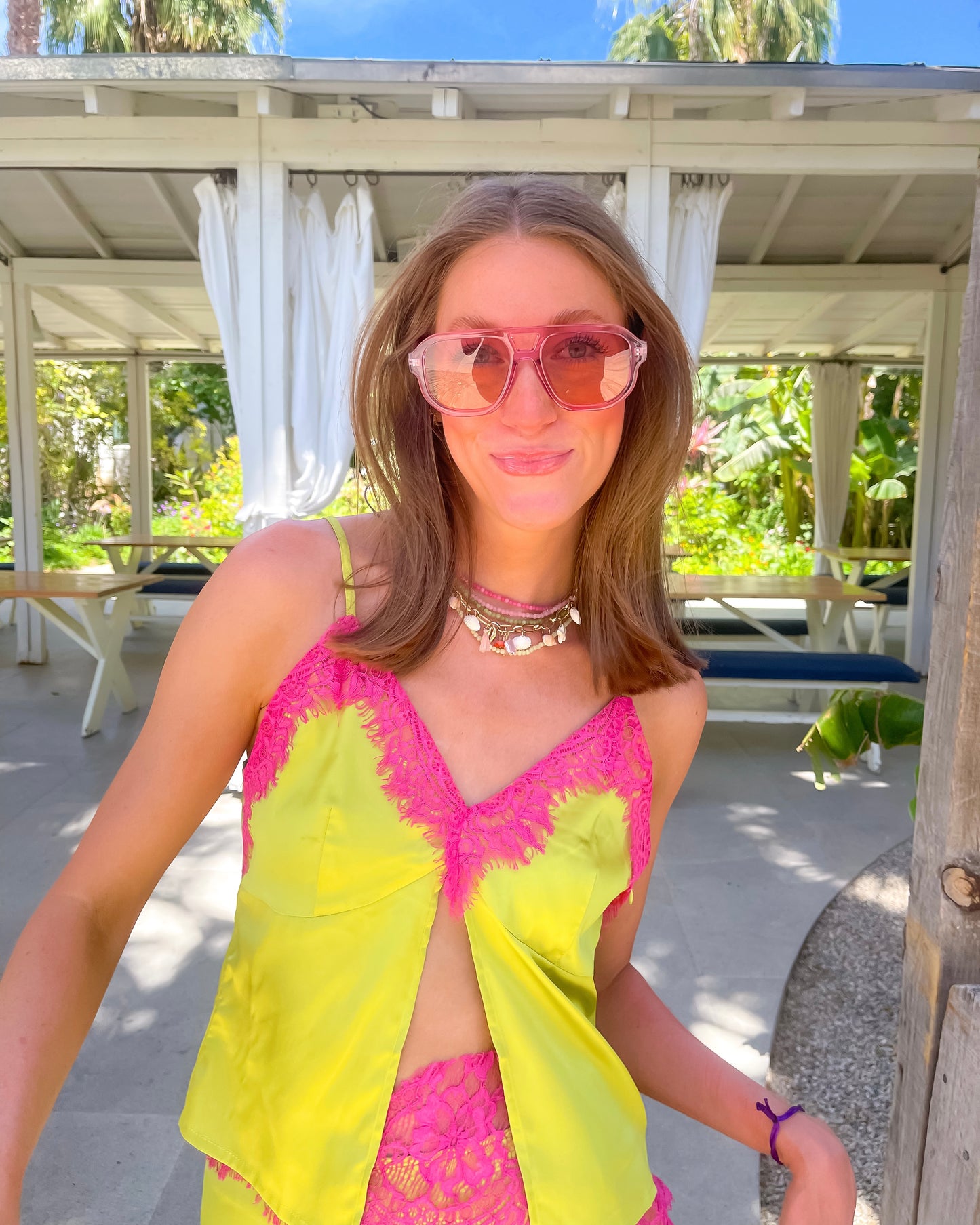 Watermelon Wave Lace Set