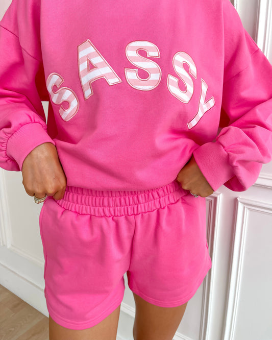 French Terry Shorts - Razzle