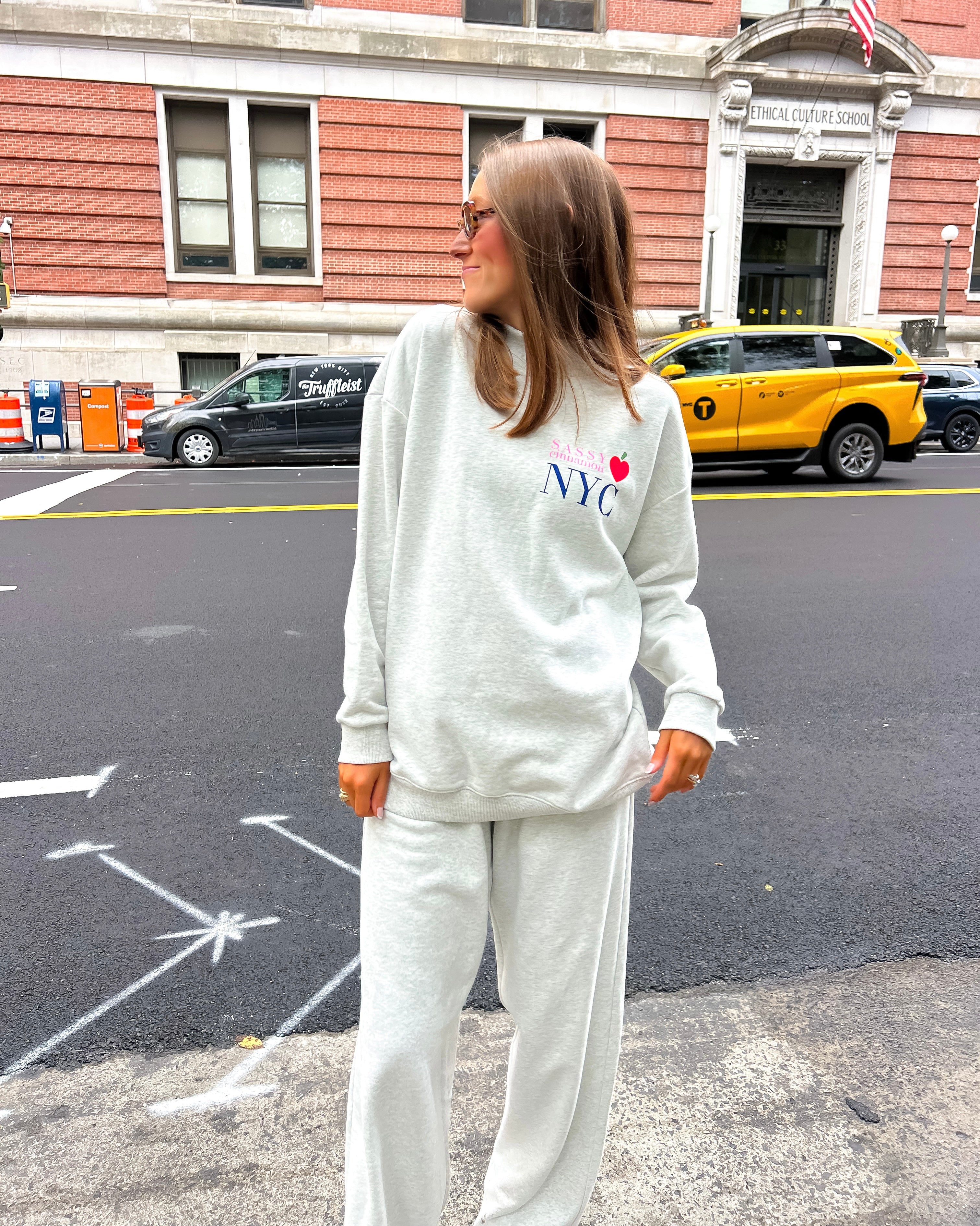 NYC - Oversized MockNeck – Sassy Cinnamon
