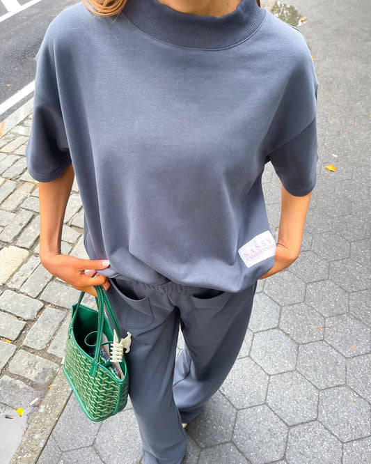 NYC - Short Sleeve MockNeck