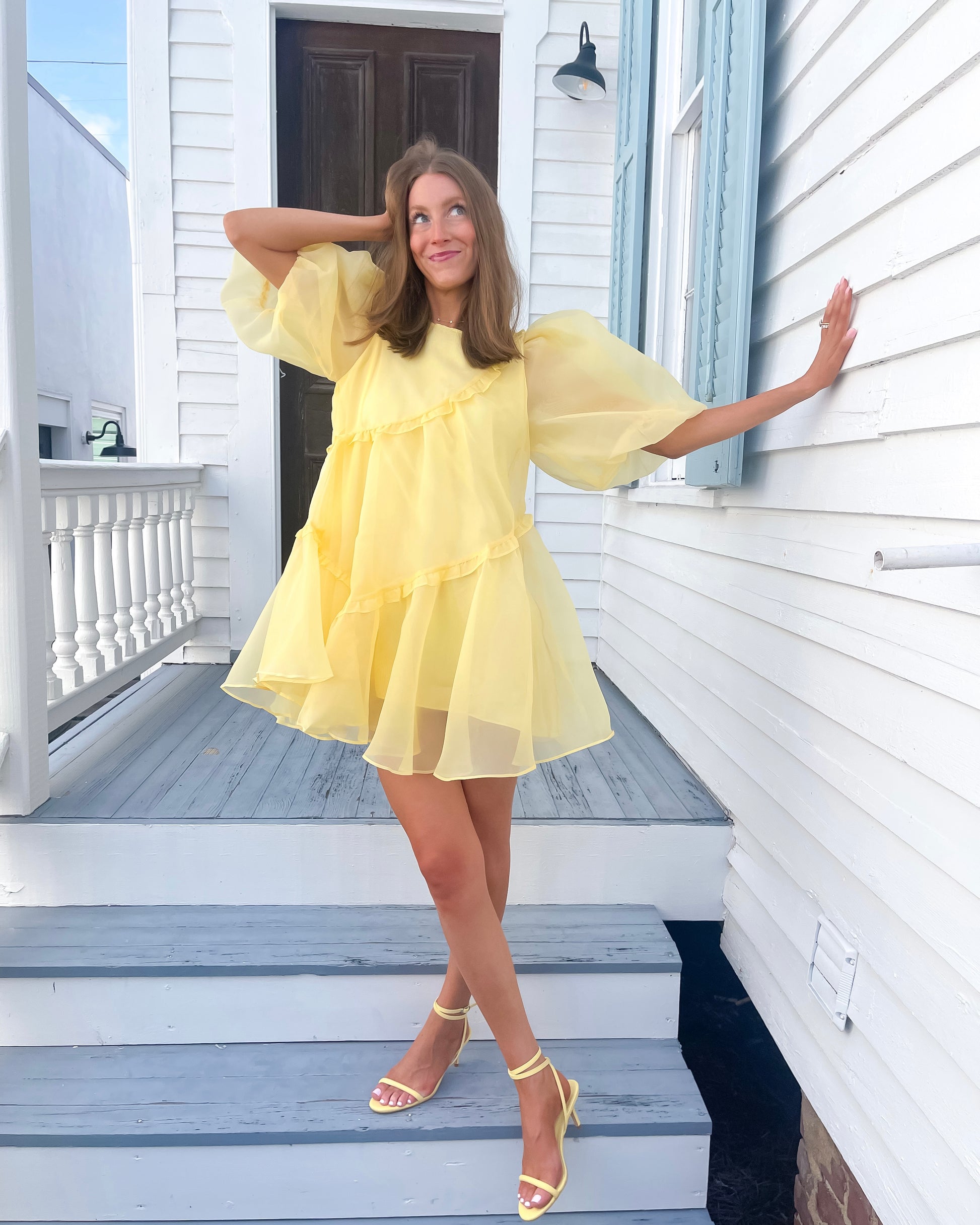 limoncello mini dress For Love & Lemons