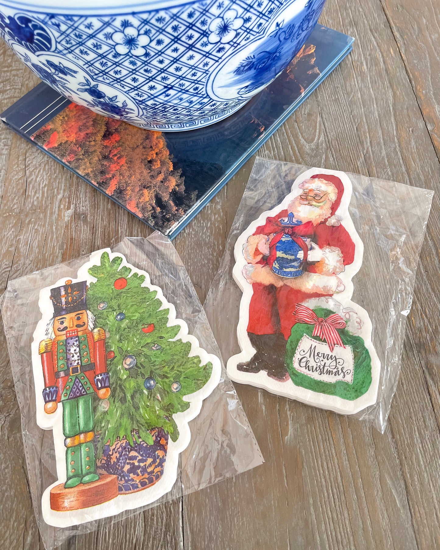 Chinoiserie Christmas Napkins