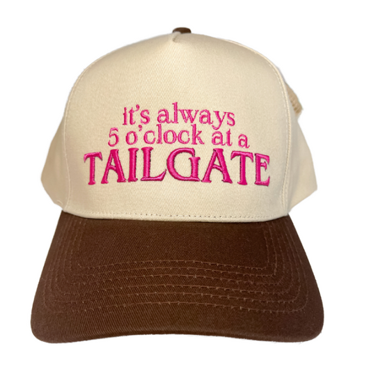 5 o'clock Tailgate Hat - W