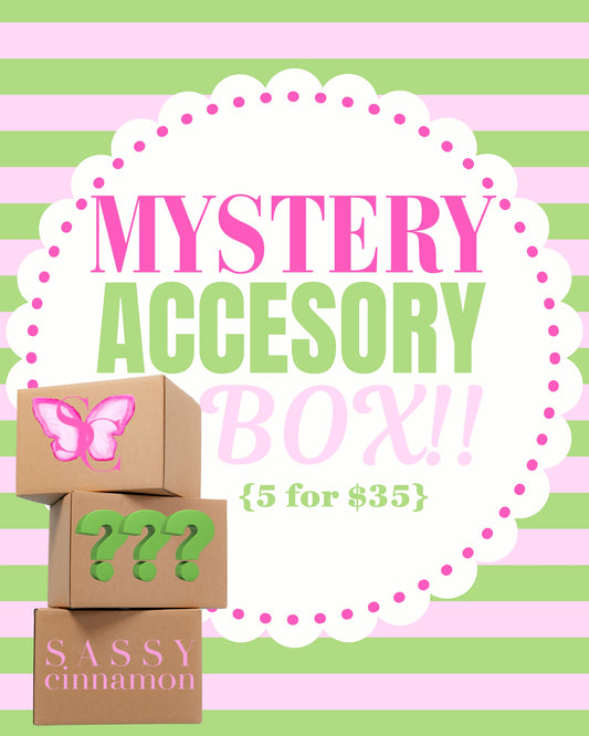 MYSTERY ACCESORY BOX! (5 for $35)